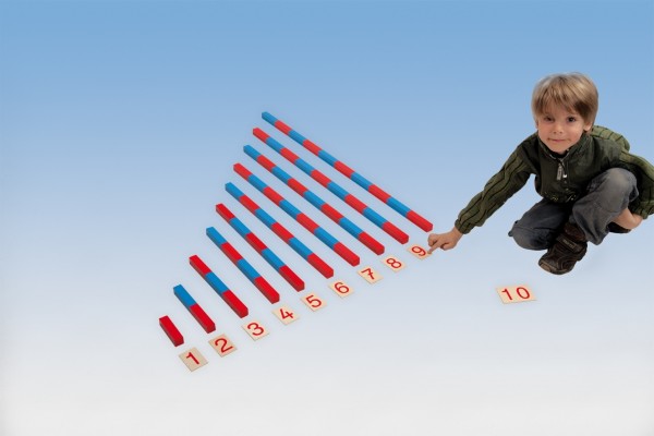 Große numerische Stangen