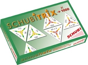 Schubitrix Multiplikation bis 1000