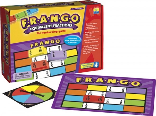 FRANGO Spiel mit gleichwertigen Brüchen