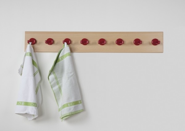 Waschraumleiste mit Haken