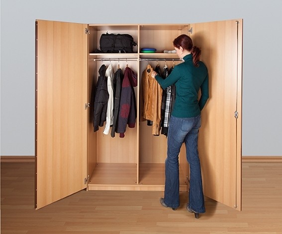 Garderobenschrank, hoch