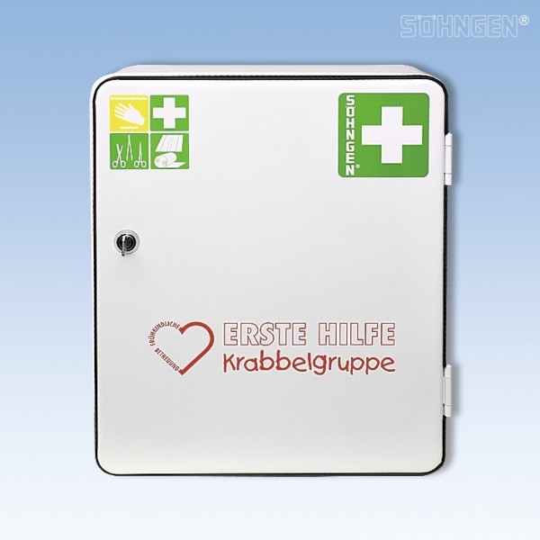 Erste-Hilfe-Verbandschrank "Krabbelgruppe"