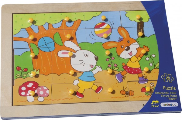 Kinderbilderpuzzle "Hase"