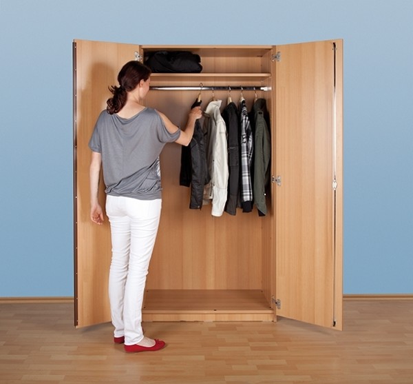 Garderobenschrank, hoch