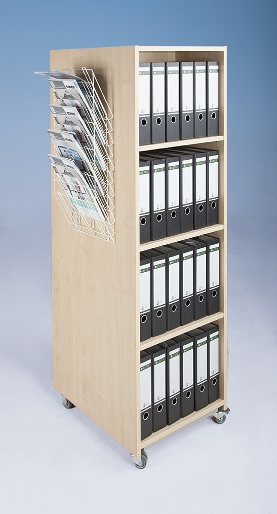 Bücherturm, doppelseitig
