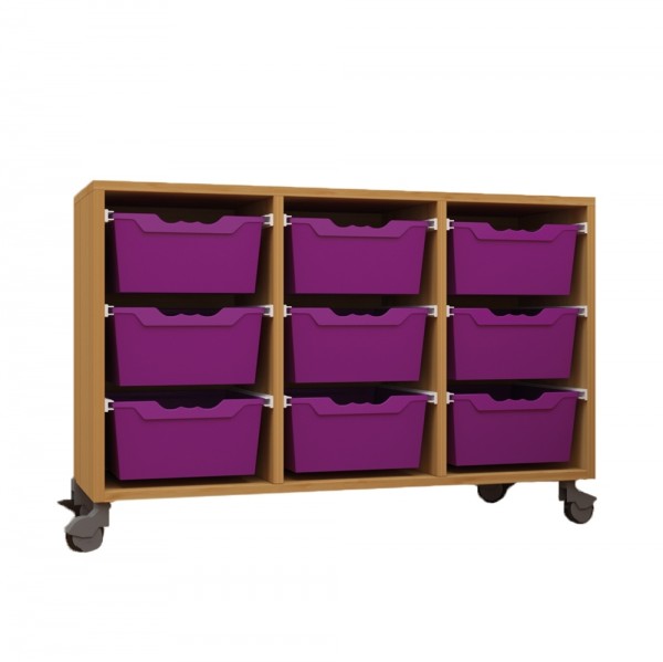 ErgoTray Regal, halbhoch