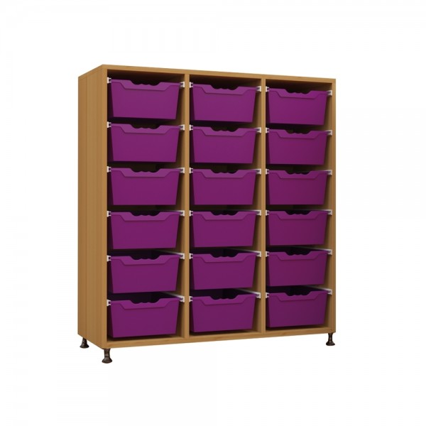 ErgoTray Regal, halbhoch