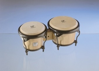 Bongos aus lackiertem Holz