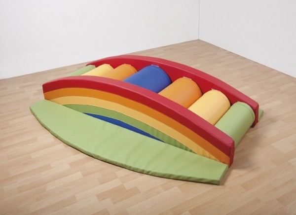 Regenbogen-Rollentreppe