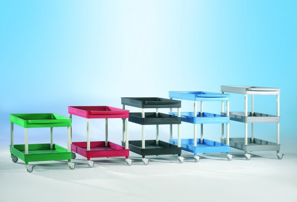 Clever-Cart L, 2 Wannen
