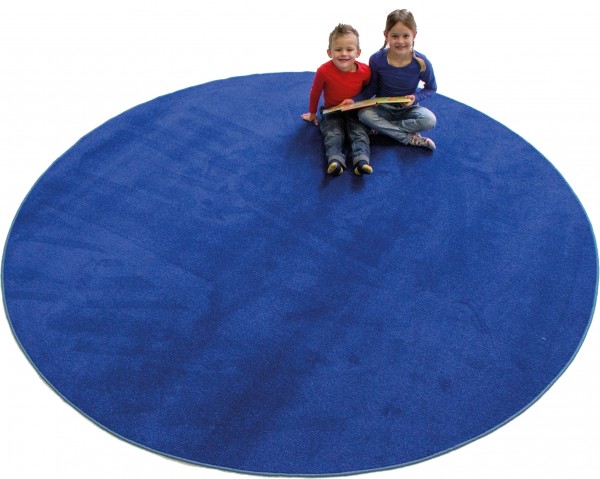 Runder Spielteppich