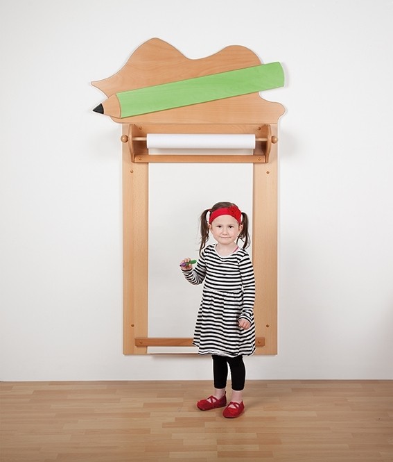 Papierrollenhalter mit Maltafel