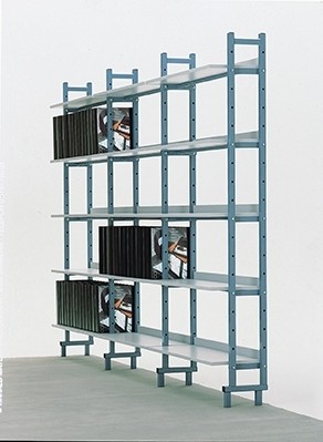 Bücherregal einseitig
