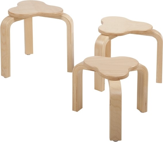 Stapelhocker Kleeblatt