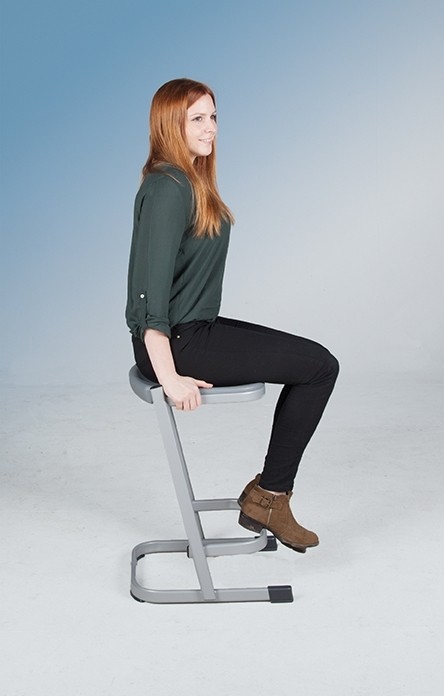 Schülerhocker mit Steighilfe