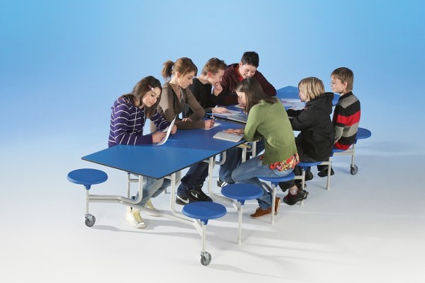 Spaceflex 2.0 Klapptisch mit 12 Sitzen