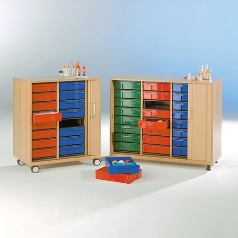Rolloschrank, halbhoch