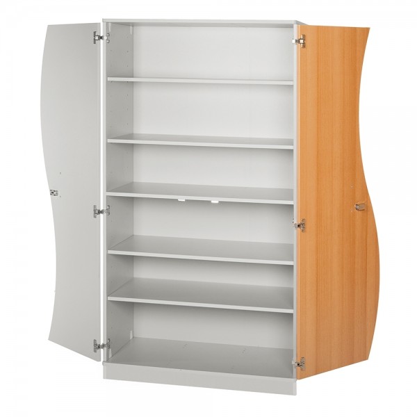 Wellentürenschrank, hoch