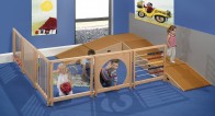 Raumteiler - Set für Podestlandschaft