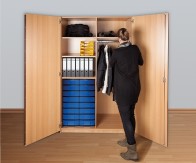 Garderobenschrank, hoch