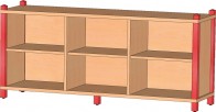 Raumteilerschrank mit 3 Einlegeböden