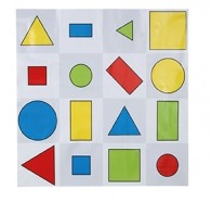 BeeBot-Matte „Geometrischen Formen“