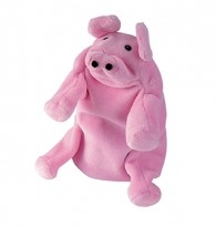 Handpuppe- Das Schwein