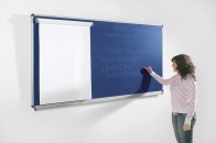 Langwandtafel mit Ablage