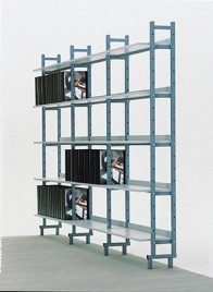 Bücherregal einseitig