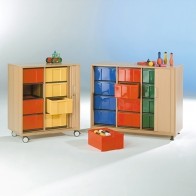 Rolloschrank, halbhoch