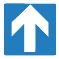 Verkehrsschild: Einbahnstraße