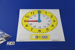 Tafel-Uhr, magnetisch
