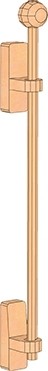 Verriegelung für Wandhalter