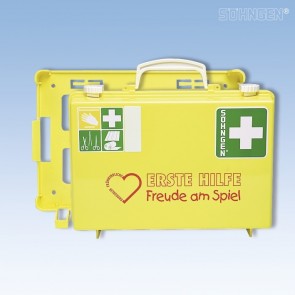 Erste-Hilfe-Koffer SN-CD gelb "Freude am Spiel"