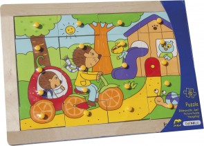 Kinderbilderpuzzle "Igel"
