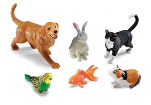 Tierfiguren Set: Haustiere