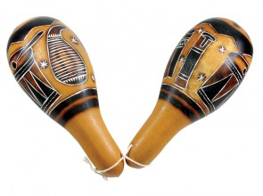 Kürbis-Maracas