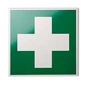 Rettungszeichen Erste-Hilfe-Kreuz