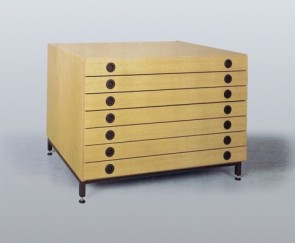 Planschrank, halbhoch