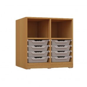 ErgoTray Regal, halbhoch
