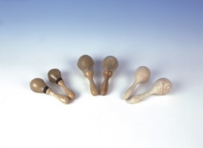 Maracas aus Holz, 16 cm