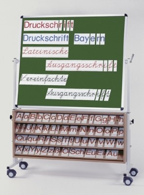 ABC Buchstabensatz - vereinfachte Ausgangsschrift