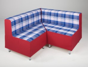 Relax Sitzmöbel-Winkelkombi, 2-teilig, schwer entflammbar