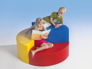 Sitzinsel - Südseeinsel mit Stoffbezug