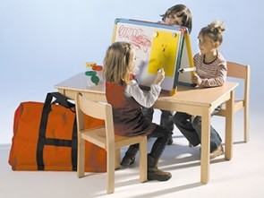 Tischtafel-Tafeloberfläche 60x50 cm stahlemaille