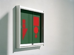 Holzvitrine