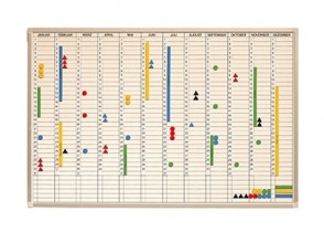 Jahreskalender, 90 x 60 cm