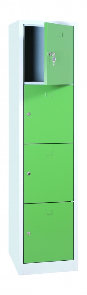 Stahl - Schließfachschrank, hoch