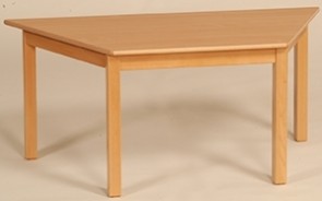Trapeztisch Massivholz