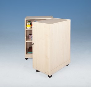 InBox mobiler Klappwagen, halbhoch